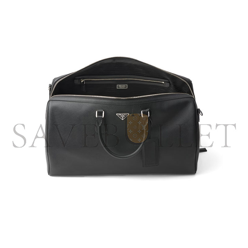 PRADA SAFFIANO LEATHER TRAVEL BAG 2VC018 (50*27.5*25cm) PRADA SAFFIANO LEATHER TRAVEL BAG 2VC018 (50*27.5*25cm)